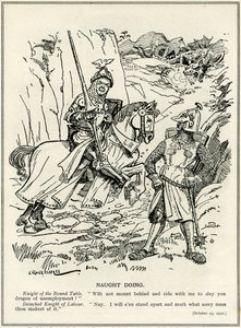 The Labour Party refuses to join Lloyd George in slaying the dragon of unemployment, 1921