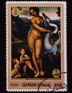 Postage Stamp Famous Paintings (Nudes) Series