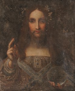 Salvator Mundi by Leonardo da (after) Vinci