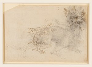 A Design for a Dragon Costume by Leonardo da Vinci