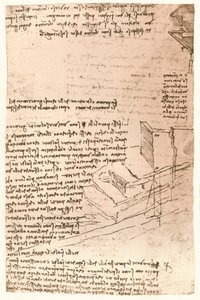 Architectural drawing, c1472-c1519 by Leonardo da Vinci