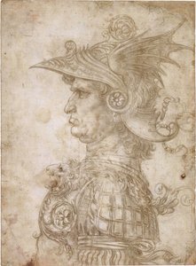 Bust of a Warrior by Leonardo da Vinci