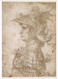 Bust of a Warrior by Leonardo da Vinci