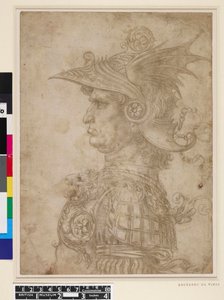 Bust of a Warrior by Leonardo da Vinci