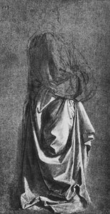 Cast of Drapery for a Standing Figure, c1470 by Leonardo da Vinci
