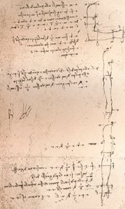 Drawing Illustrating the Theory of the Proportions of the Human Figure by Leonardo da Vinci