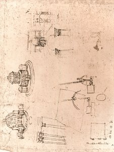 Drawing of ecclesiastical architecture