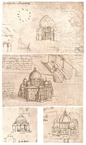 Four Drawings of Ecclesiastical Architecture
