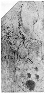 Grotesque couple, late 15th or early 16th century
