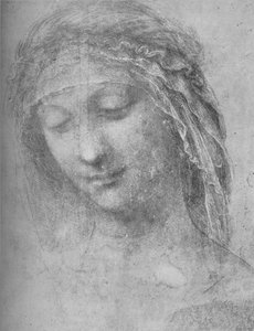 Head of a Woman Three-Quarters to the Left