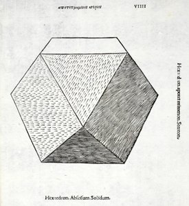 Hexaedron abscisum solidum, illustration from 
