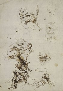 Leonardo da Vinci, Object 1857,0110.1 - Recto by Leonardo da Vinci
