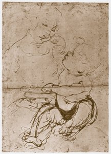 Madonna with the Fruit-Plate by Leonardo da Vinci