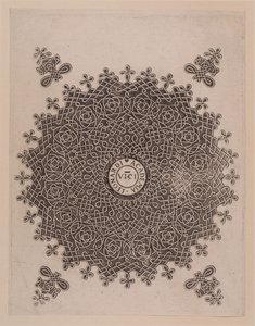 Round with Braiding and Knots. The Emblem of the "Academia Leonardi" in Milan by Leonardo da Vinci