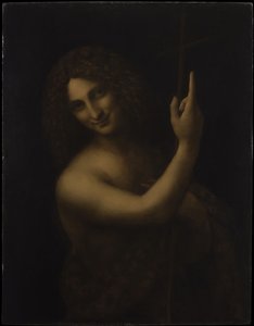 Saint John the Baptist by Leonardo da Vinci