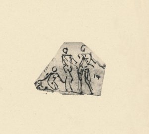 Sketch of Three Figures by Leonardo da Vinci