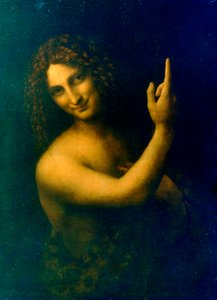 St John the Baptist by Leonardo da Vinci