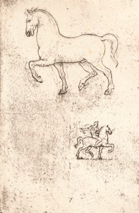 Study for the Sforza Monument, c1482-c1499, 1883 by Leonardo da Vinci
