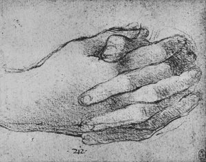 Study of Clasped Hands