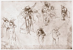 The Adoration of the Kings by Leonardo da Vinci