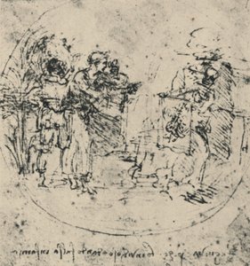 The Unmasking of Envy, c1480-1945 by Leonardo da Vinci