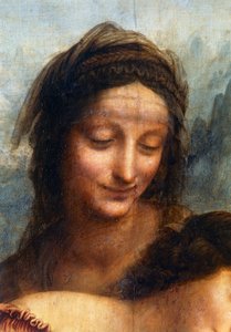 The Face of St Anne (detail)