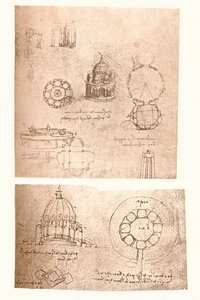 Two architectural drawings, c1472-c1519