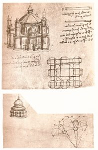 Two Drawings of Churches, c1472-c1519
