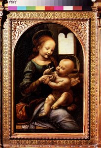 Madonna with a Flower (Madonna Benois) by Leonardo da Vinci