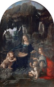 Virgin of the Rocks by Leonardo da Vinci