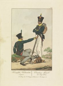 Two Hunters, 1814-1818 (Seven Uniform Representations 1814-1818)