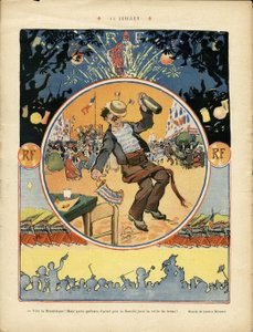 Illustration of Leonce Burret in Le Rire by Leonce Burret
