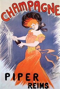 Advertising Poster for Piper Champagne, 20th Century by Leonetto Cappiello