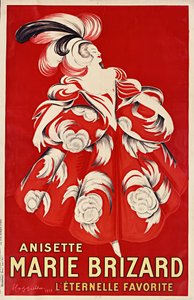 Anisette Marie Brizard, 1928 by Leonetto Cappiello