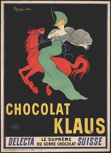 Chocolat Klaus by Leonetto Cappiello
