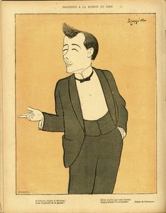 Illustration of Leonetto Cappiello in Le Lire, no. 297 by Leonetto Cappiello