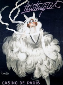 Mistinguett (1872-1956) at Casino de Paris by Leonetto Cappiello