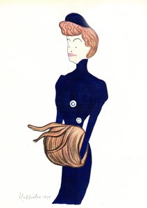 Portrait of Comedian Gabrielle Reyu called Rejane