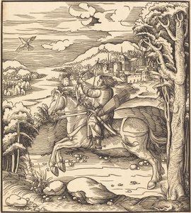 The Prince at the Bird-Catching by Leonhard Beck