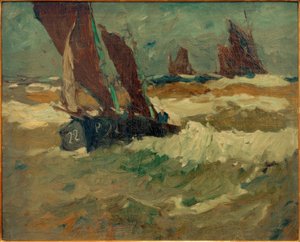 Ewer P 22 on the Elbe