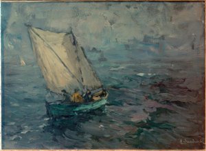 Fisherman with Spritsail