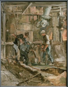 L. Sandrock, Repair Work in the Steelworks