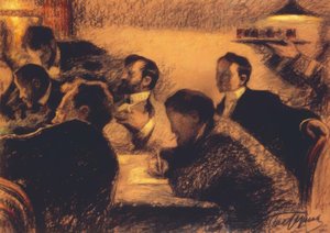 Group Portrait by Leonid Osipovic Pasternak