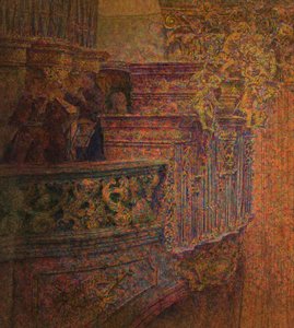 Church in Melk Abbey by Leopold Blauensteiner