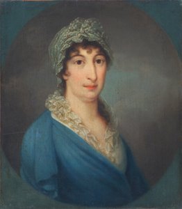 Lady in a Blue Dress