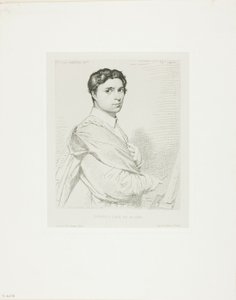 Ingres at Age Twenty-four by Leopold Flameng