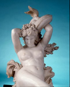 Galatea riding a dolphin (detail)