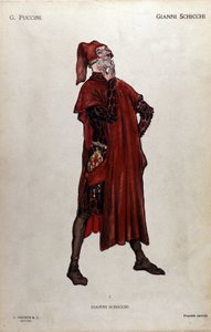 Costume for the Character of Gianni Schicchi from the Opera 