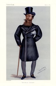 Major-General Henry Hope Crealock - Portrait Standing Holding Cane and Top Hat