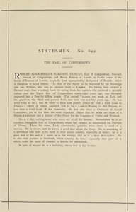 The Earl of Camperdown